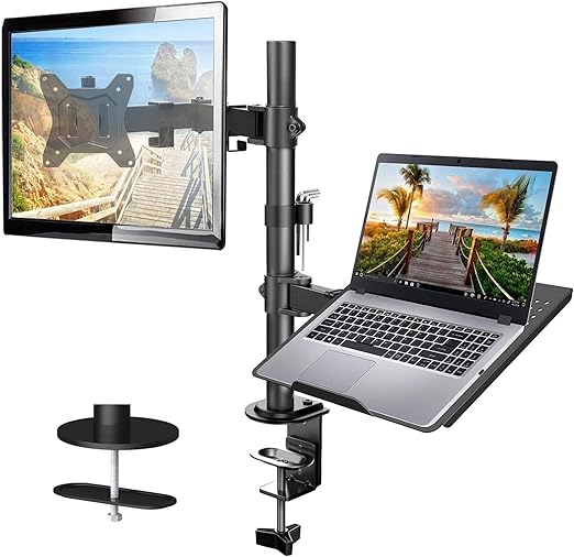 Soporte monitor y portátil